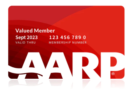 AARP membership card